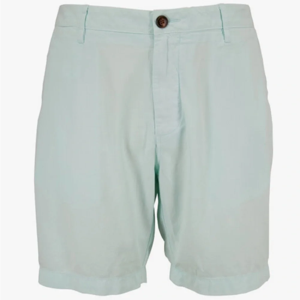 FAHERTY BRAND Harbor Sea Foam Cloud Cotton Shorts size 36 EUC